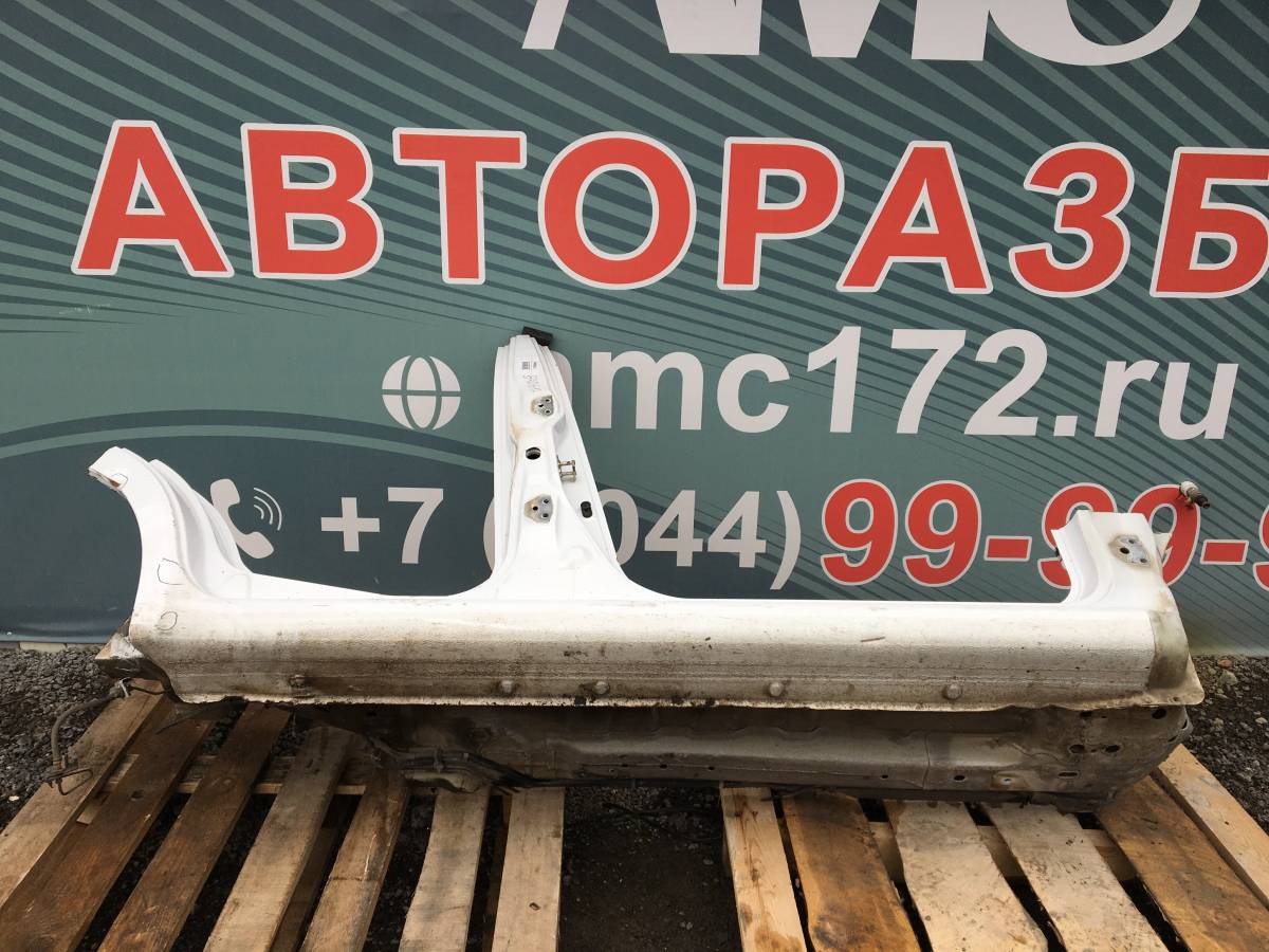 Порог со стойкой правый Chevrolet Aveo T250 2005-2011
