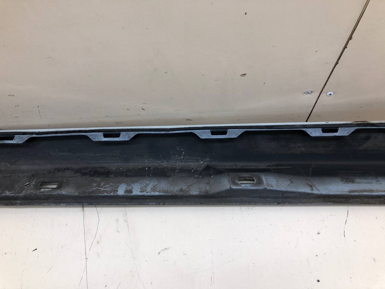 Накладка на порог (наружная) Audi A6 (C7) 2011>