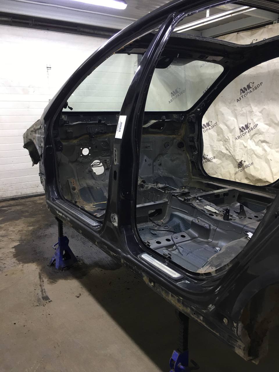 Порог со стойкой левый Nissan Primera (P12) 2002-2007