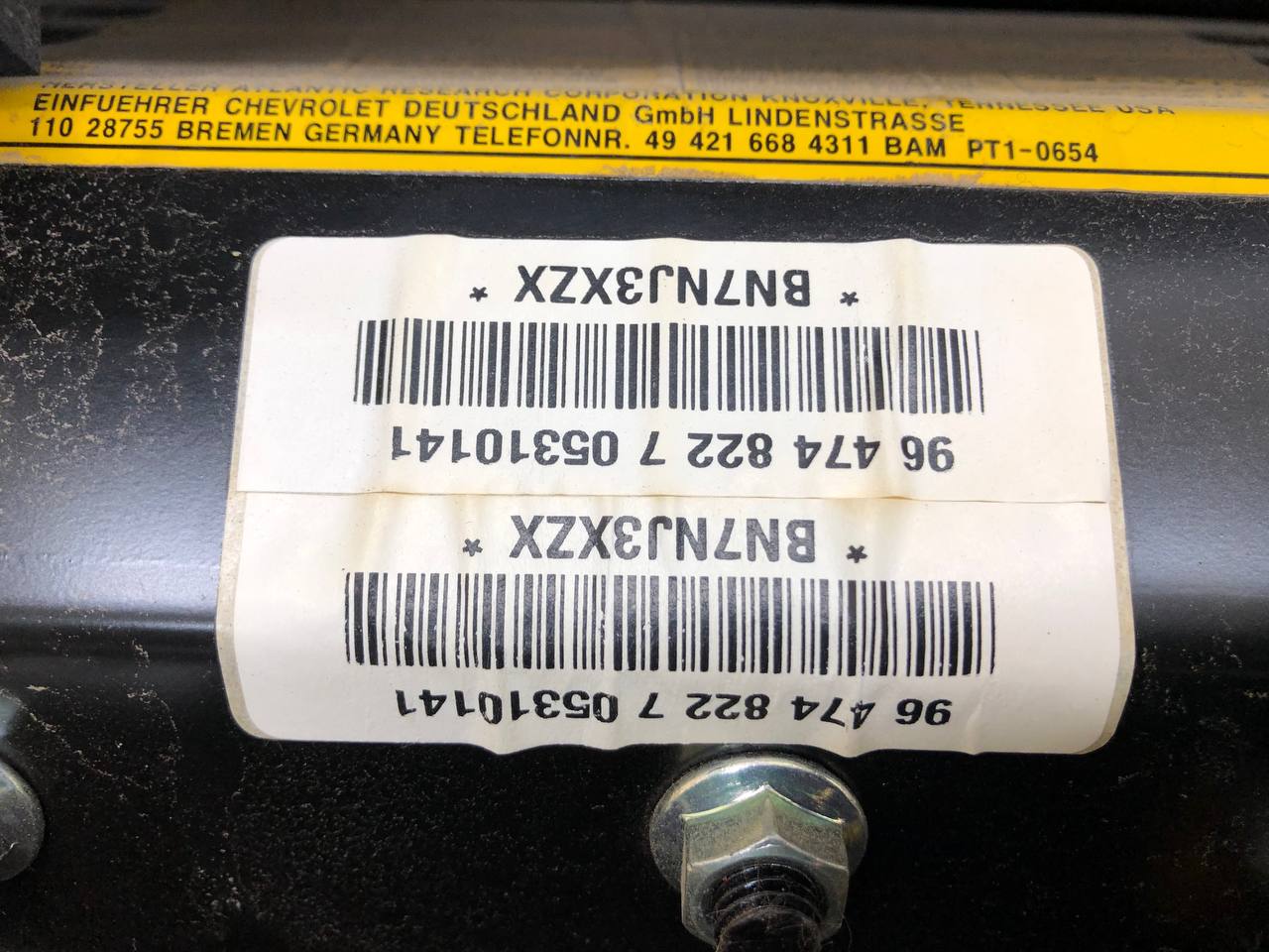 Подушка безопасности (комплект) Chevrolet Lacetti (J200) 2003-2013