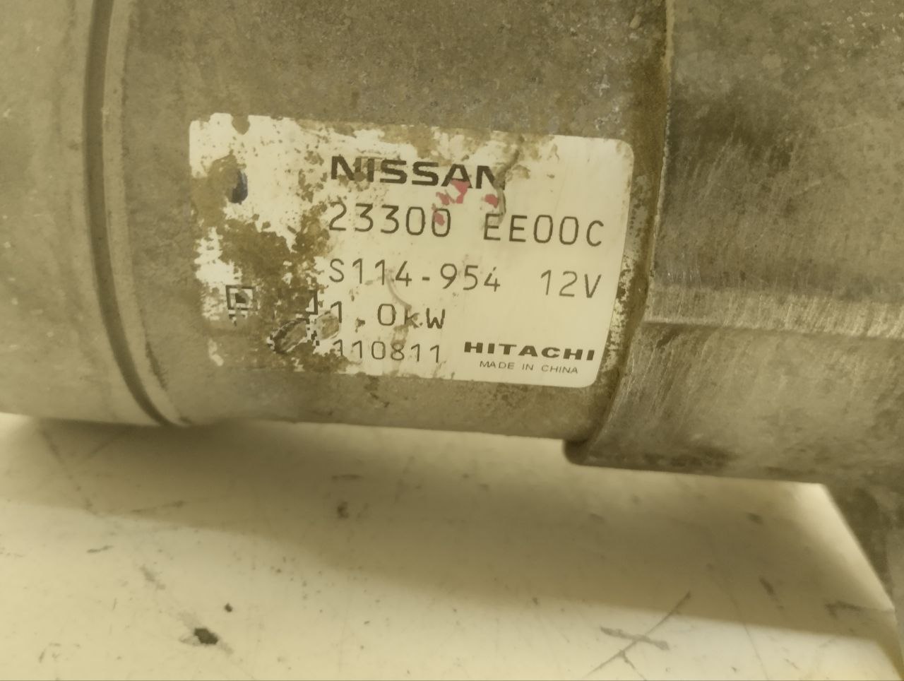 Стартер Nissan Tiida (C11) 2007-2014 Стартер Nissan Tiida (C11) 2007-2014