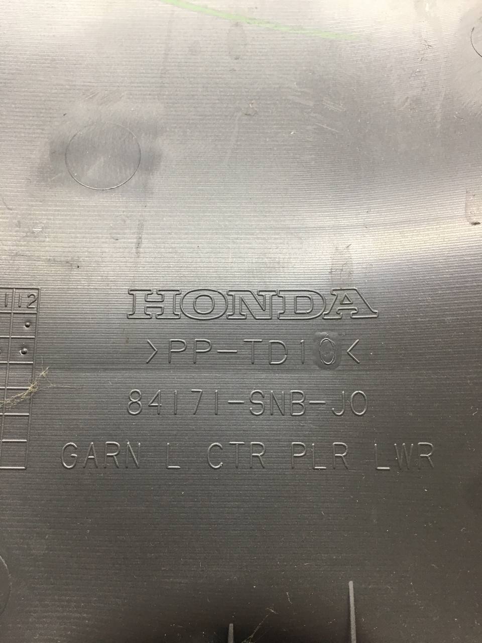 Обшивка стойки Honda Civic 4D 2006-2012