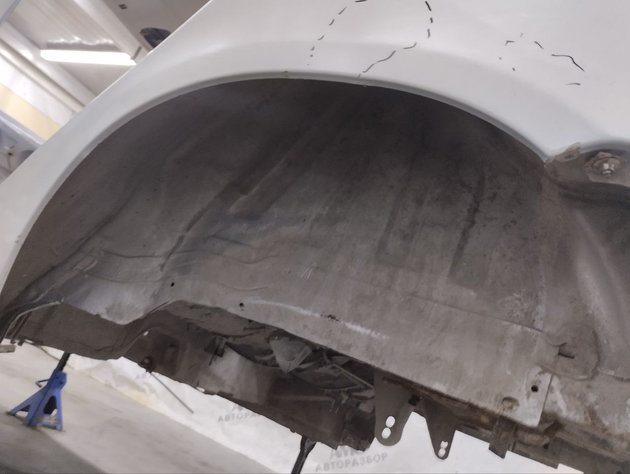 Крыло заднее левое Peugeot 206 1998-2012