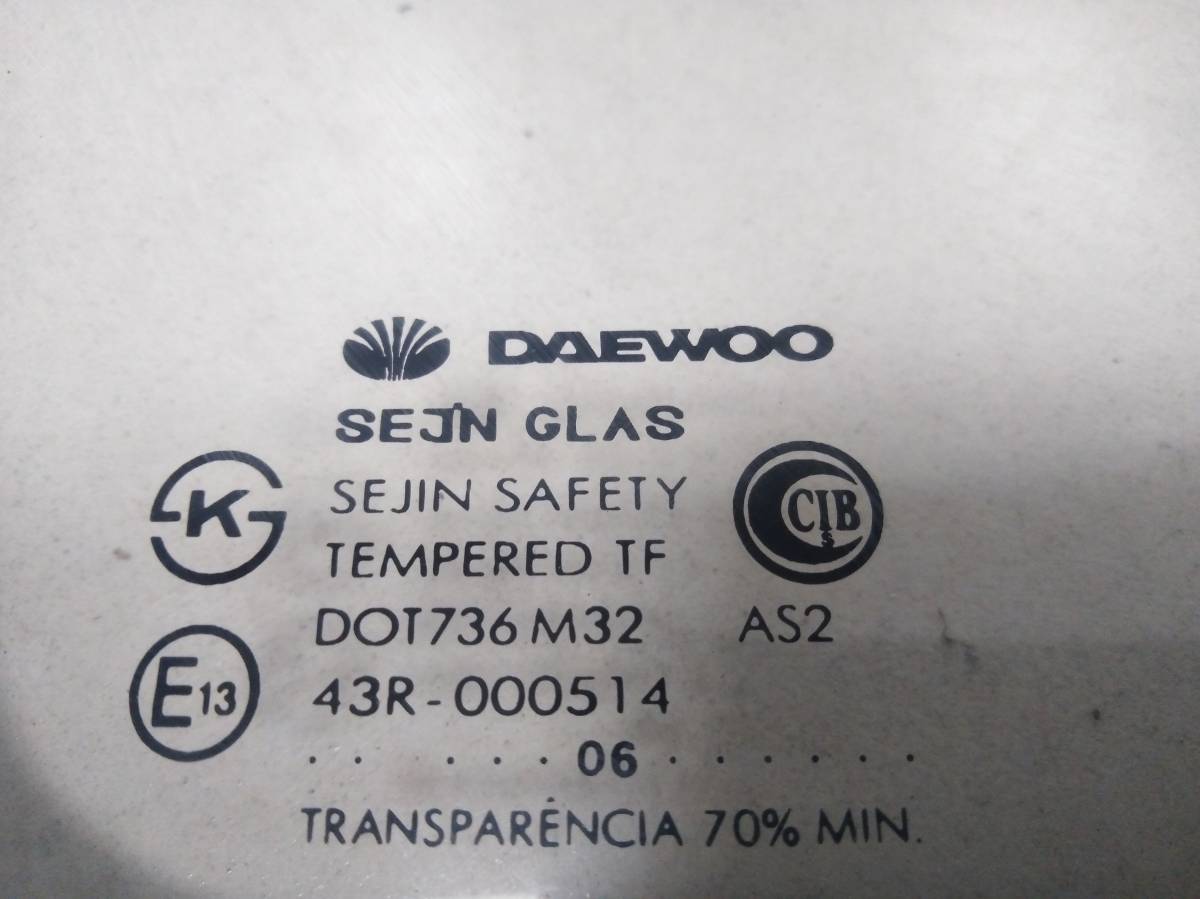 Стекло кузовное глухое левое Daewoo Nexia (N100/N150) 1995-2016