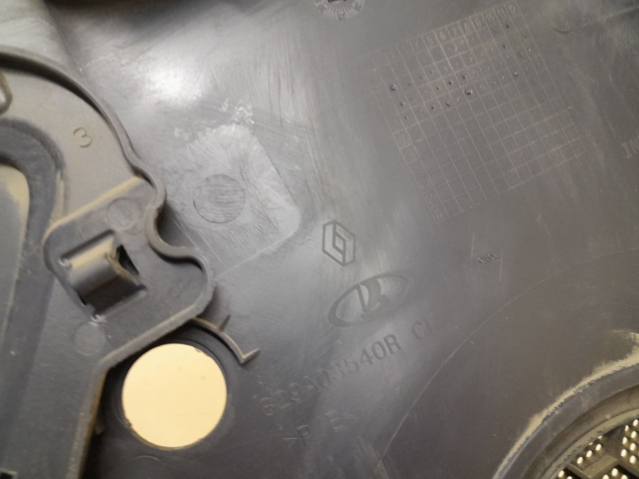 Обшивка двери задней правой Renault Logan (2) 2014>