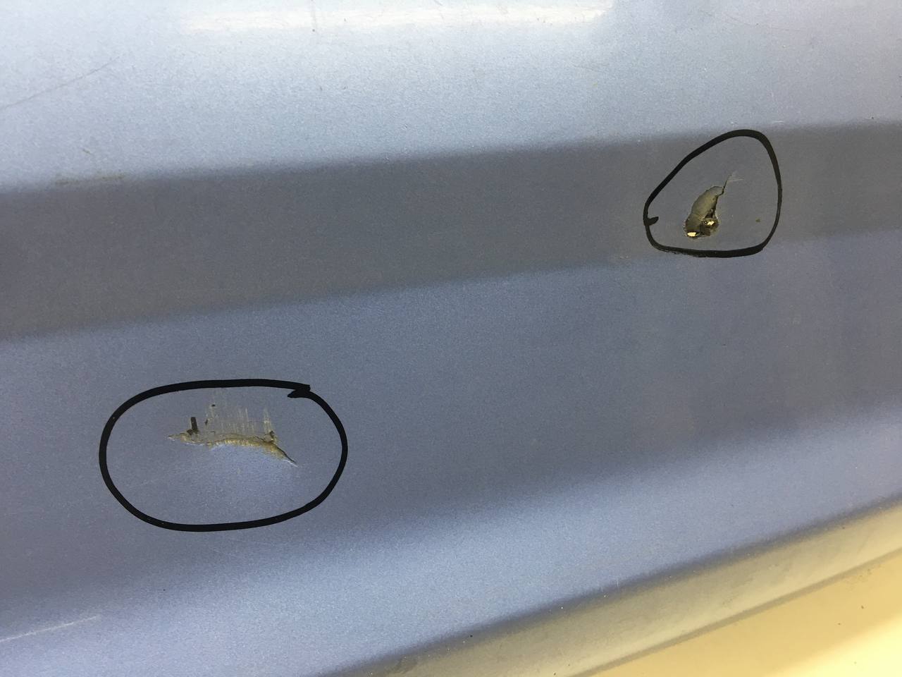 Бампер задний Kia Picanto (BA) 2005-2011