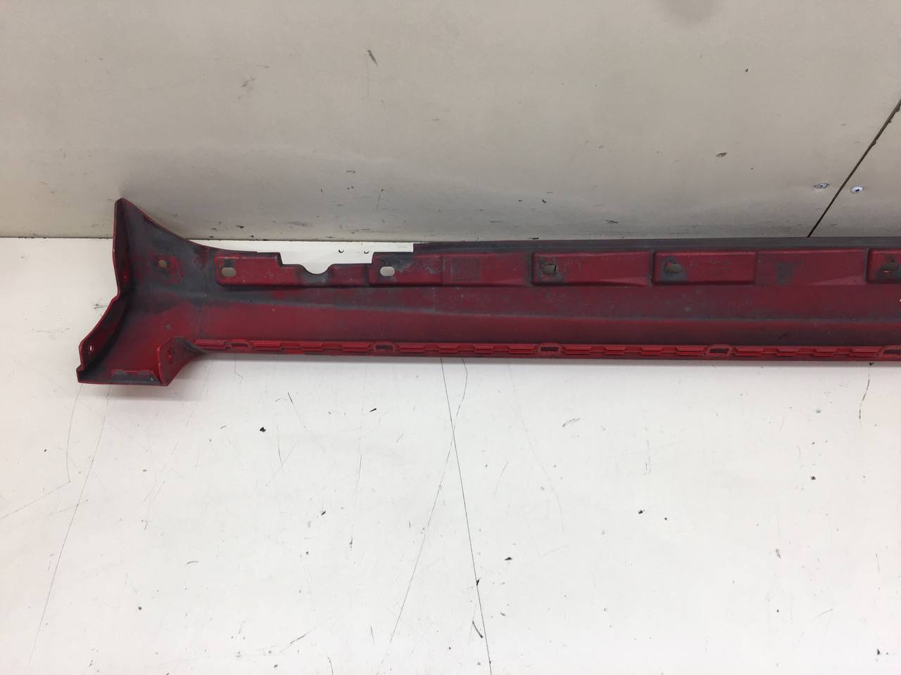 Накладка на порог (наружная) Audi A4 (B7) 2005-2007