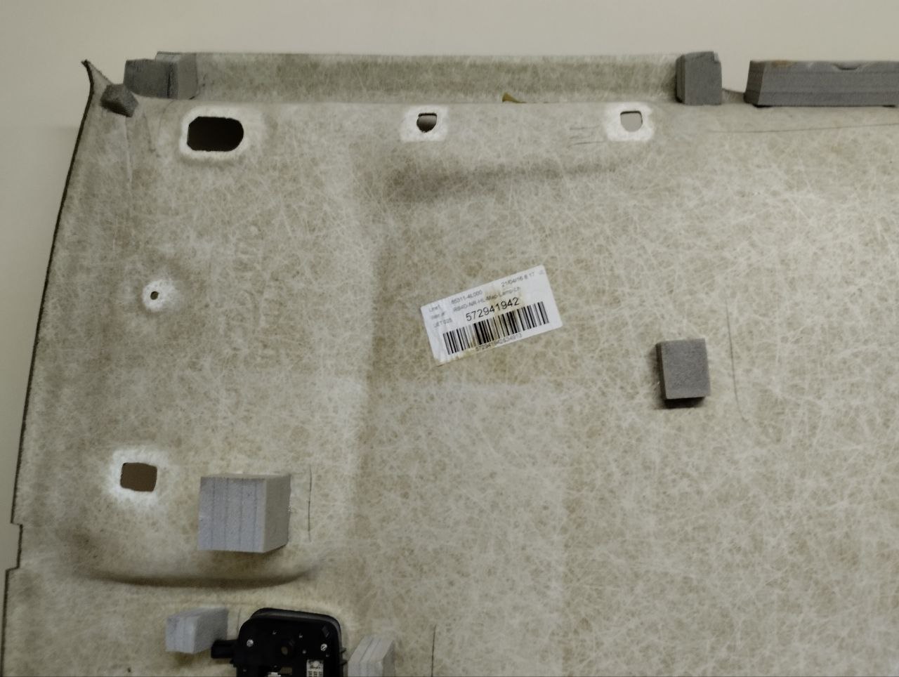 Обшивка потолка Hyundai Solaris (RB) 2010-2017