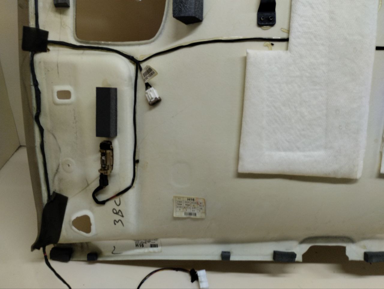 Обшивка потолка Hyundai Sonata 6 (YF) 2010-2014