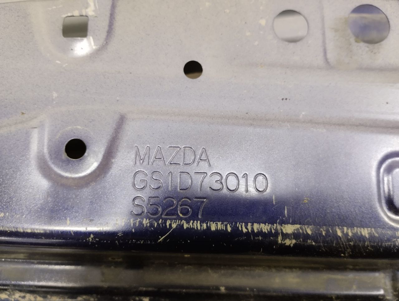Дверь задняя левая Mazda Mazda 6 (GH) 2007-2012