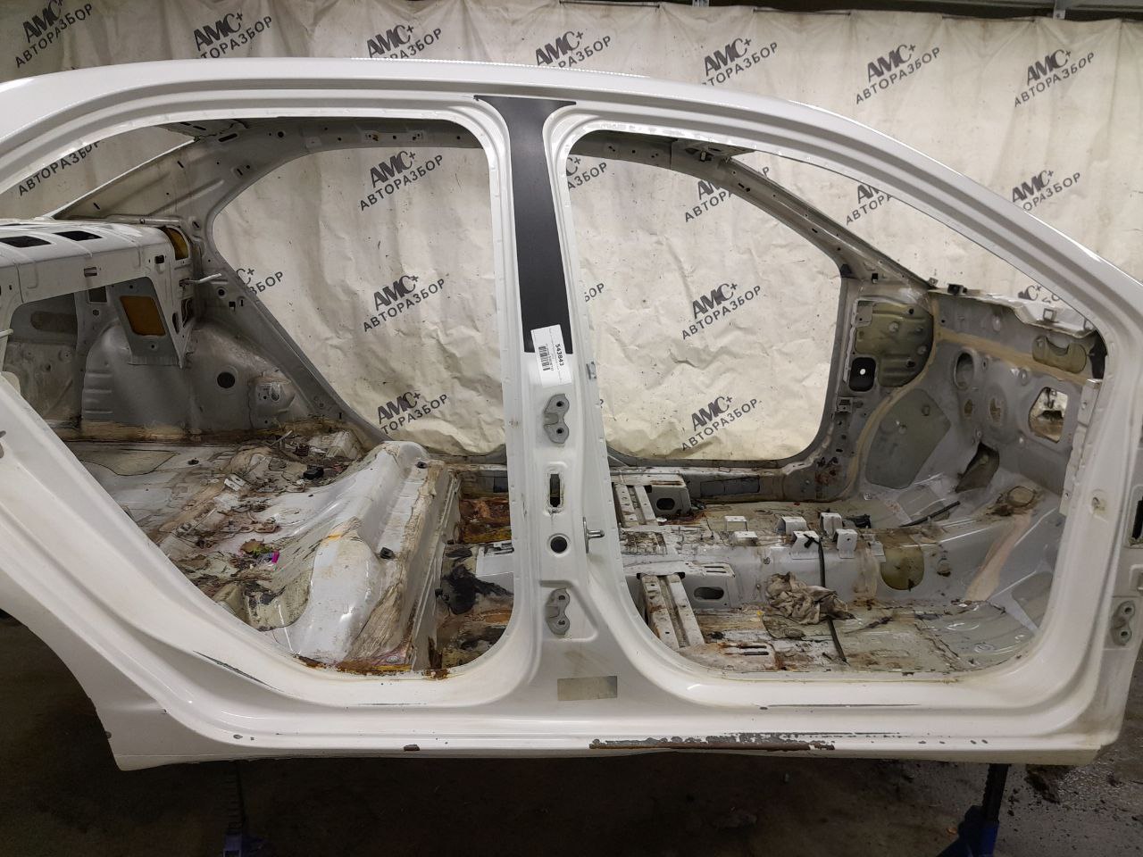 Порог со стойкой правый Chevrolet Cobalt (T250) 2011-2015