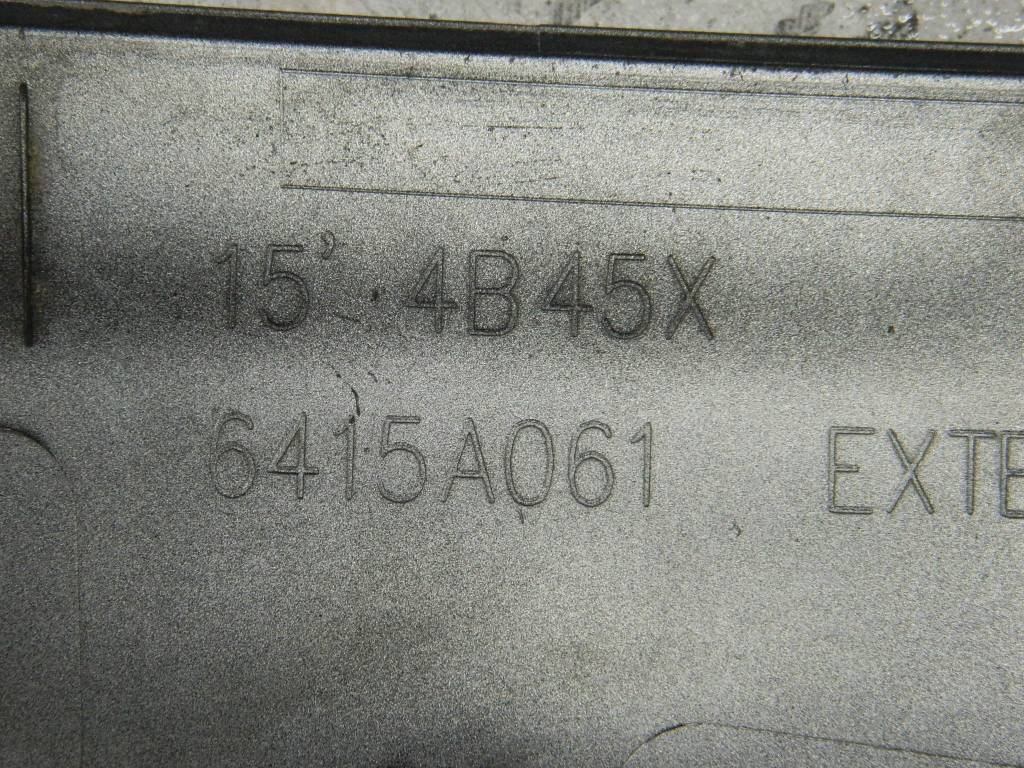 Накладка заднего бампера Mitsubishi Outlander (GF) 2012>