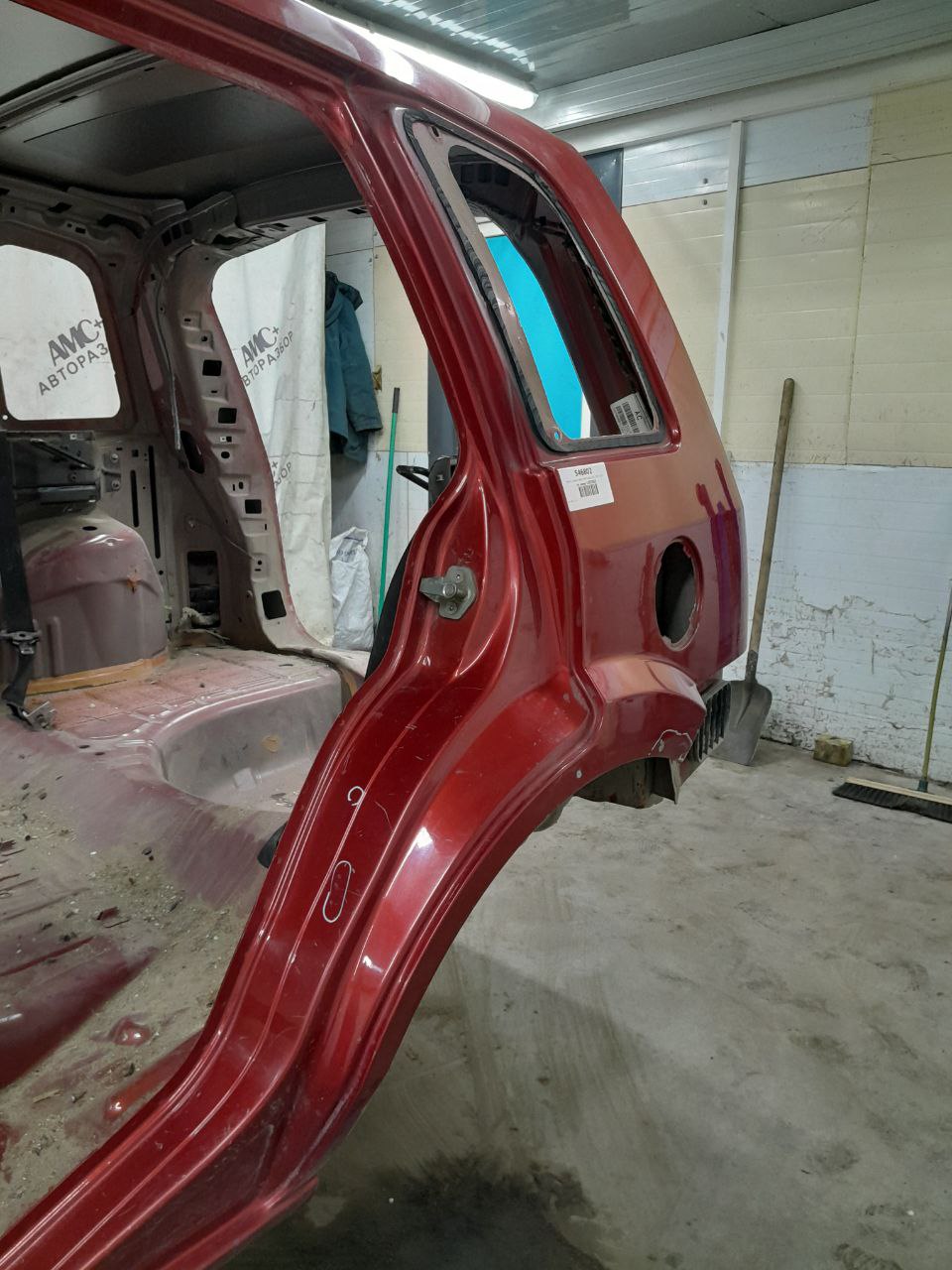 Крыло заднее левое Ford Fusion (JU) 2002-2012