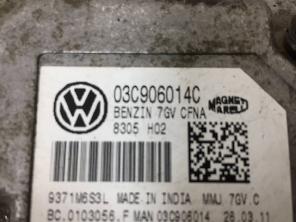 Блок управления двигателем Volkswagen Polo (MK5) 2011-2020