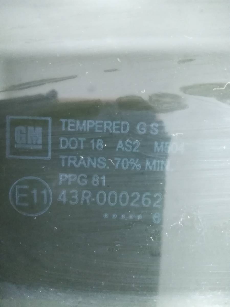 Стекло двери передней правой Opel Meriva 2003-2010