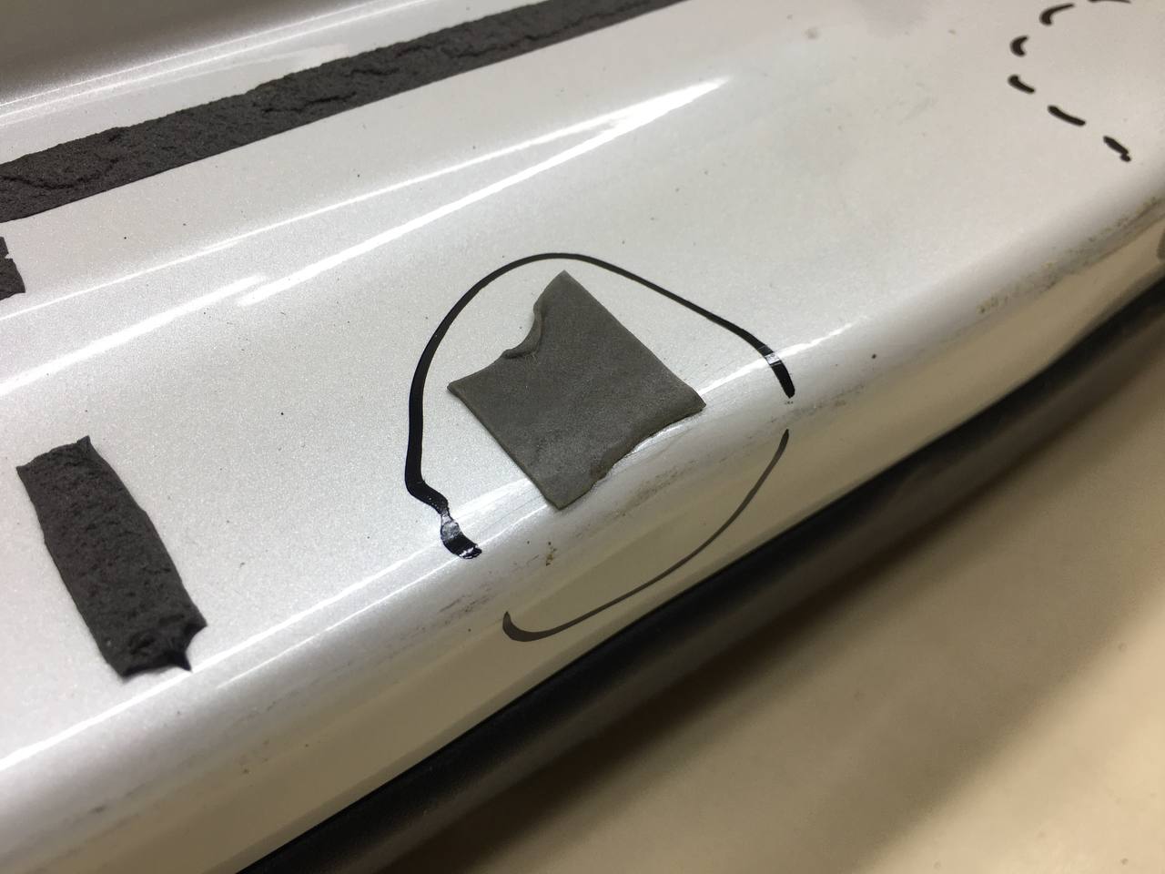 Бампер задний Toyota Rav 4 (XA40) 2013-2019