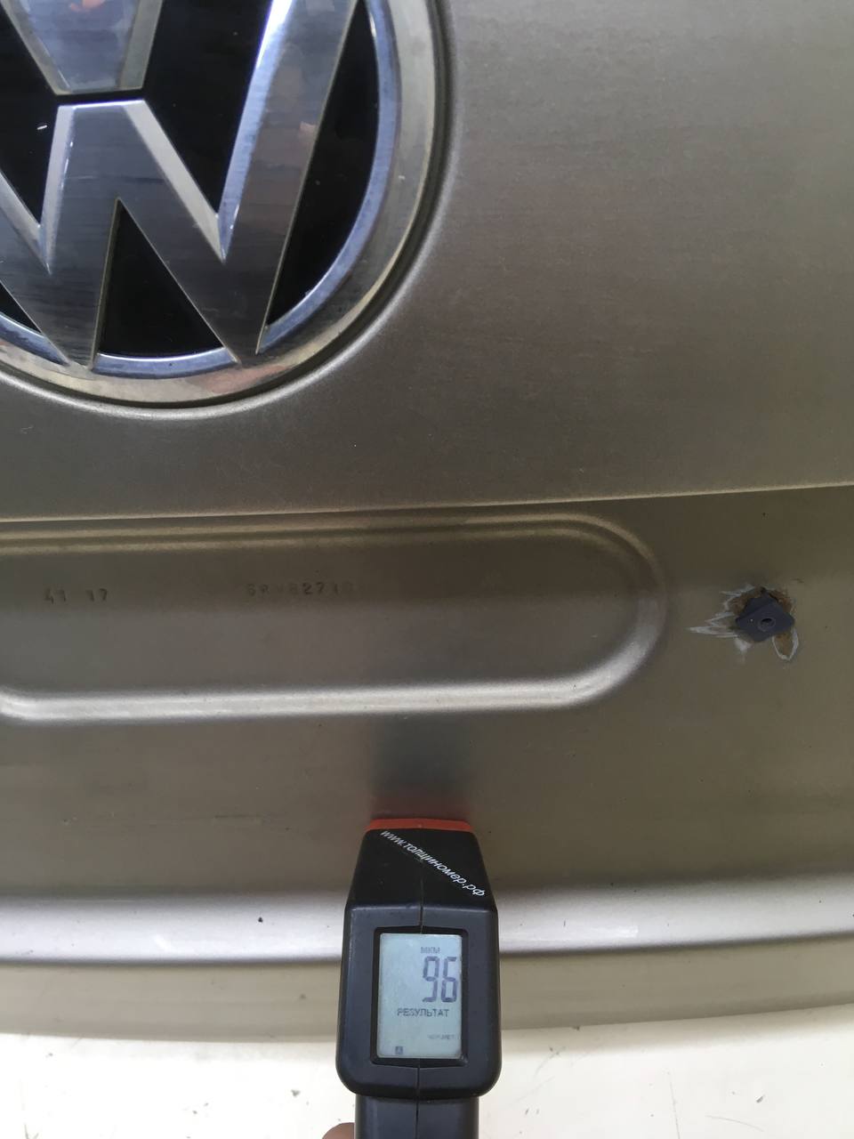 Крышка багажника Volkswagen Polo (MK5) 2011-2020 Крышка багажника Volkswagen Polo (MK5) 2011-2020