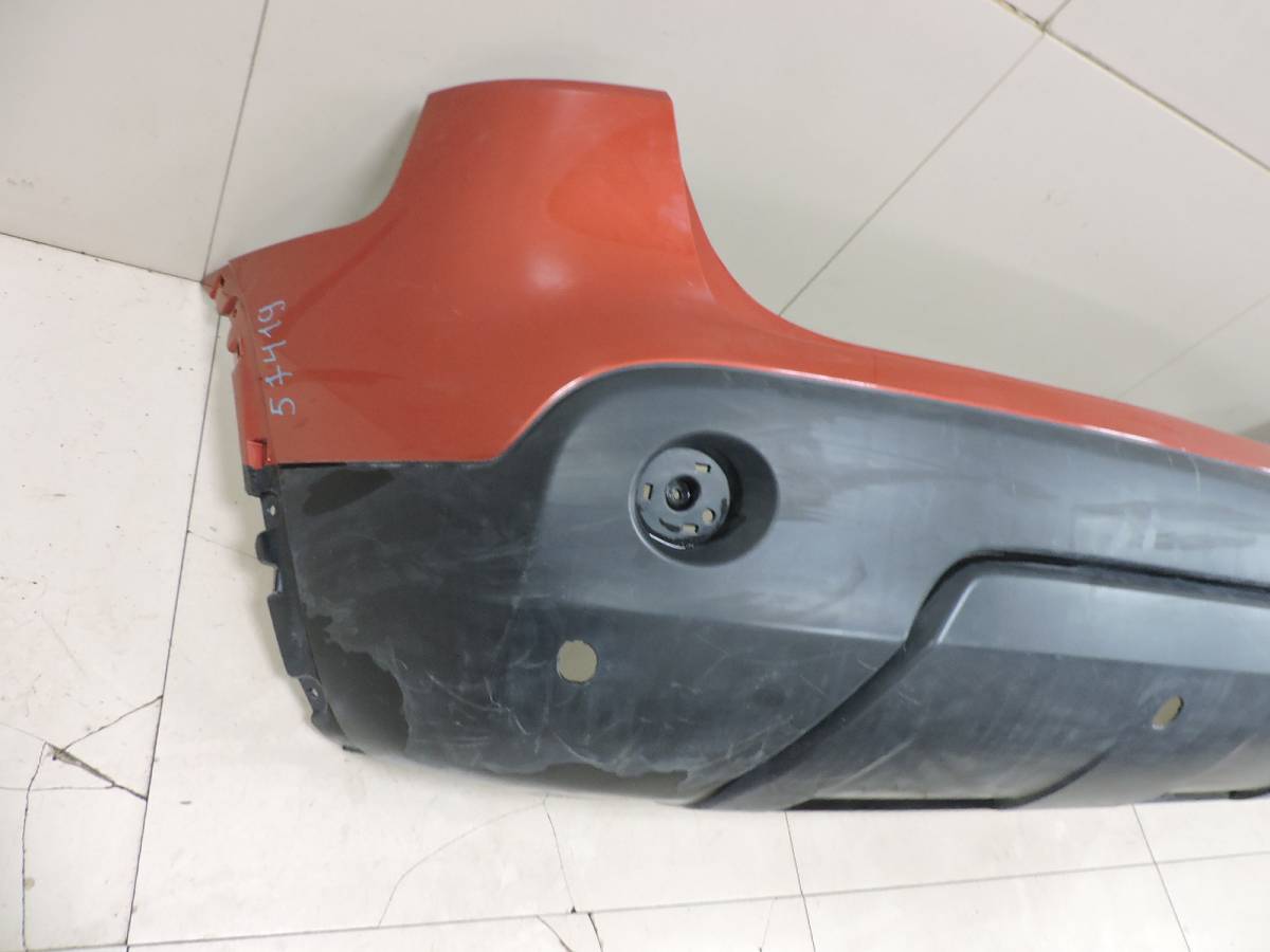 Бампер задний Nissan Qashqai (J10) 2006-2013