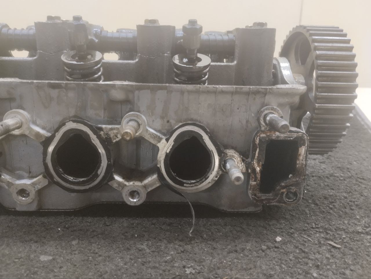 Головка блока цилиндров Chevrolet Aveo T250 2005-2011