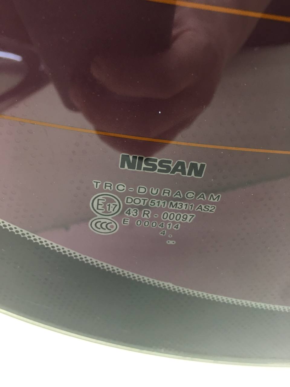 Стекло заднее Nissan Almera 3 (G11, G15) 2012>