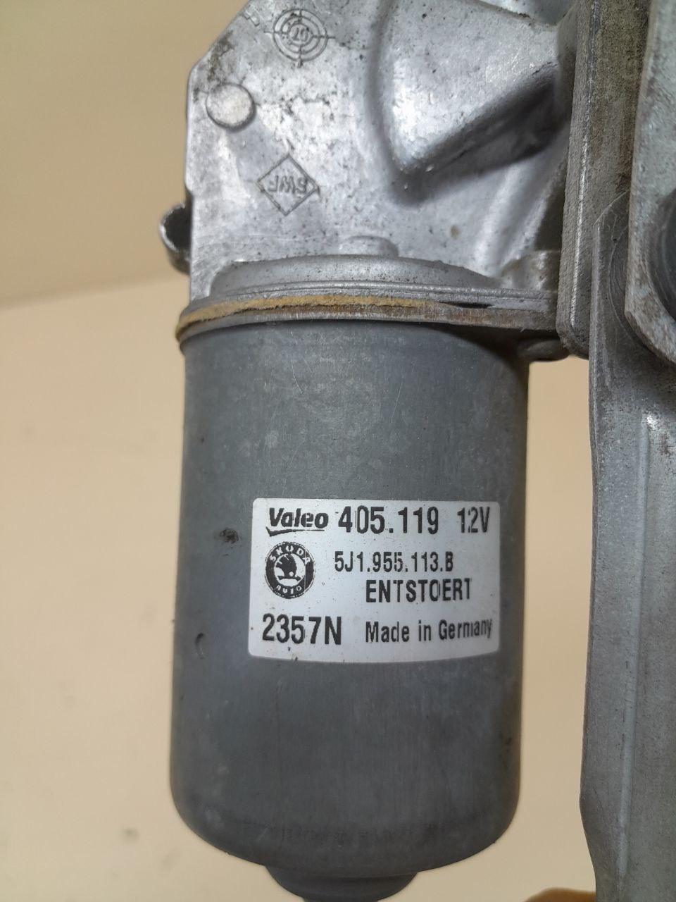 Трапеция стеклоочистителей Skoda Fabia (5J) 2007-2014