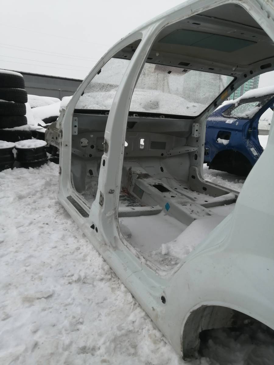 Порог со стойкой левый Renault Logan (1) 2005-2014