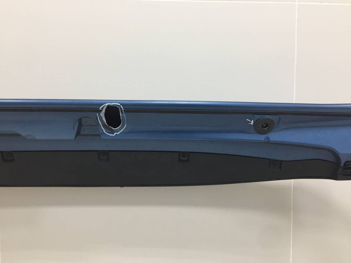 Спойлер (дефлектор) крышки багажника Kia Sorento 2020>