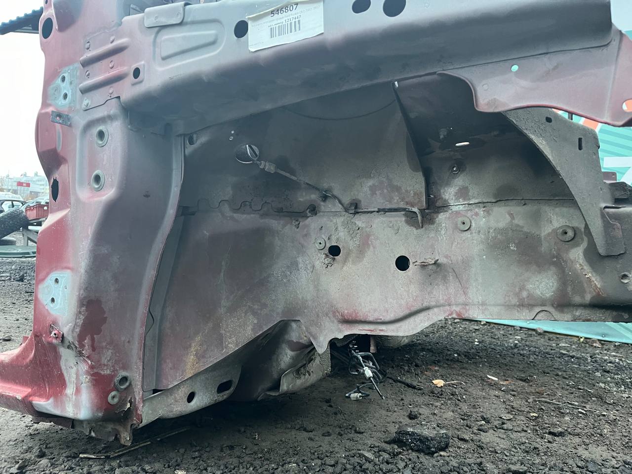 Четверть передняя правая Ford Fusion (JU) 2002-2012