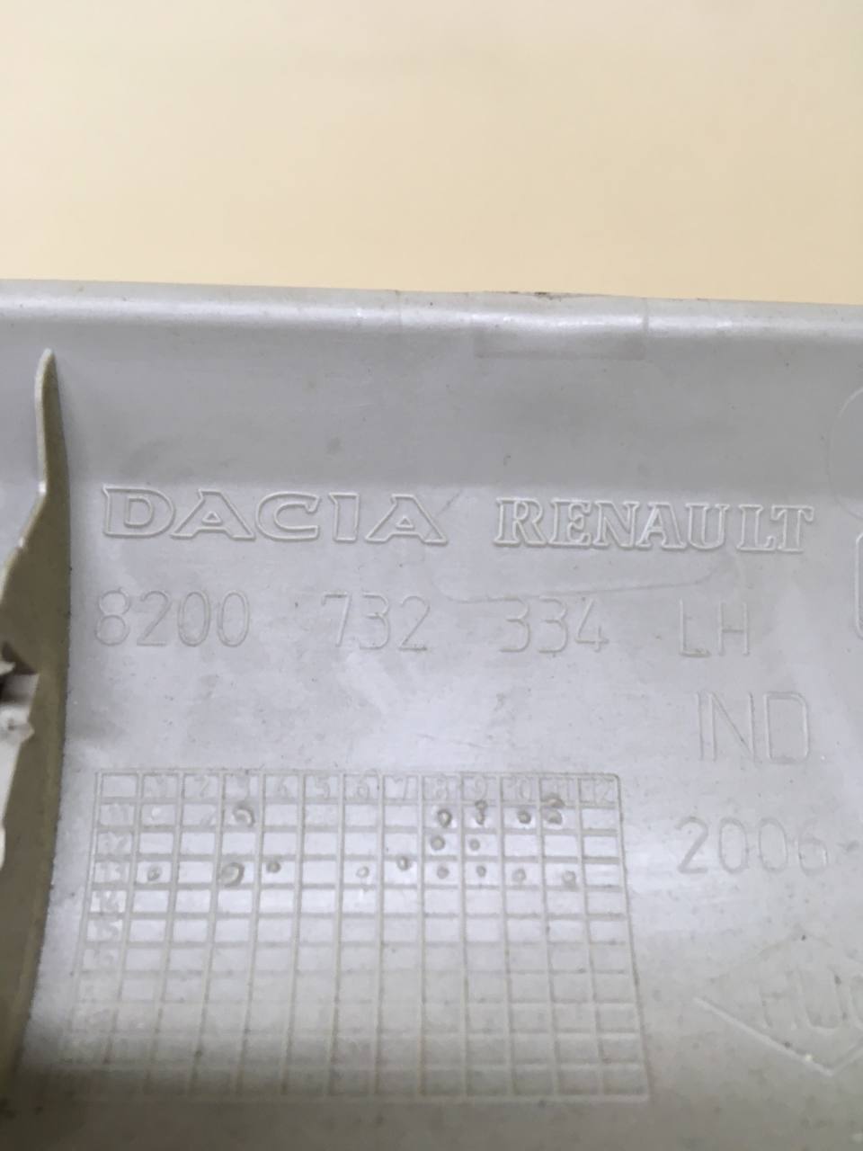 Обшивка стойки Renault Duster (HSA, HSM) 2012> Обшивка стойки Renault Duster (HSA, HSM) 2012>