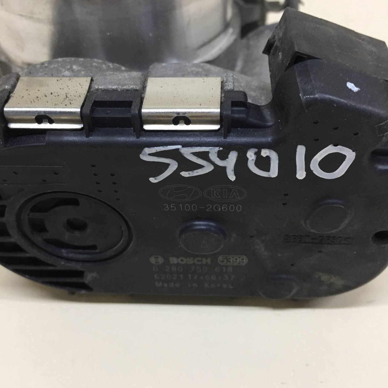 Заслонка дроссельная электрическая Kia Optima 4 (JF) 2015>