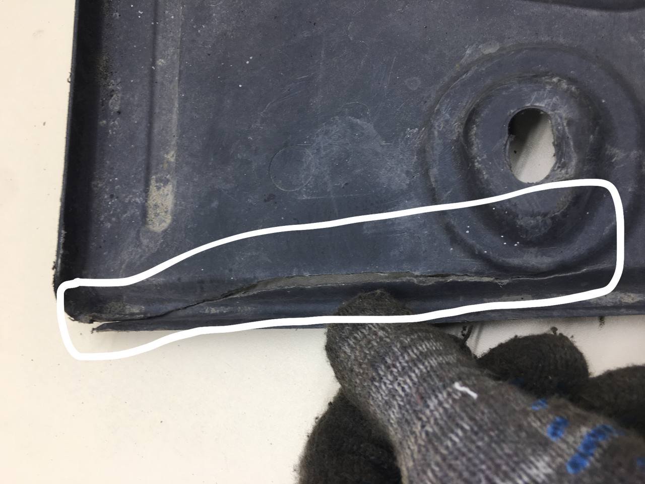 Защита антигравийная Jaguar XF 2007-2015