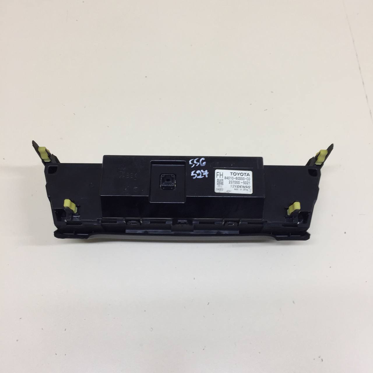 Блок управления климатической установкой Toyota Land Cruiser Prado (J150) 2009-2022