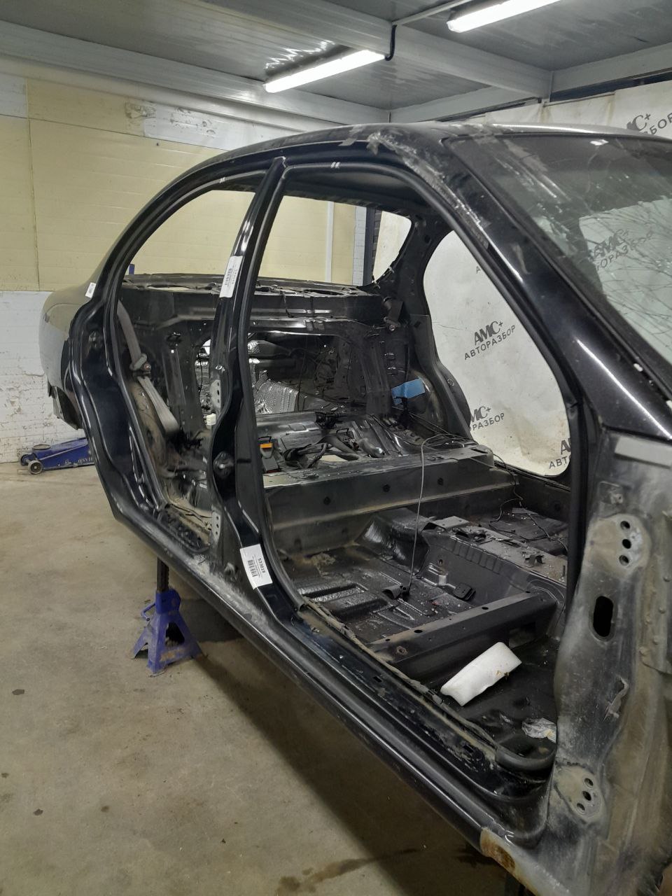 Порог со стойкой правый Kia Spectra (SD) 2004-2011
