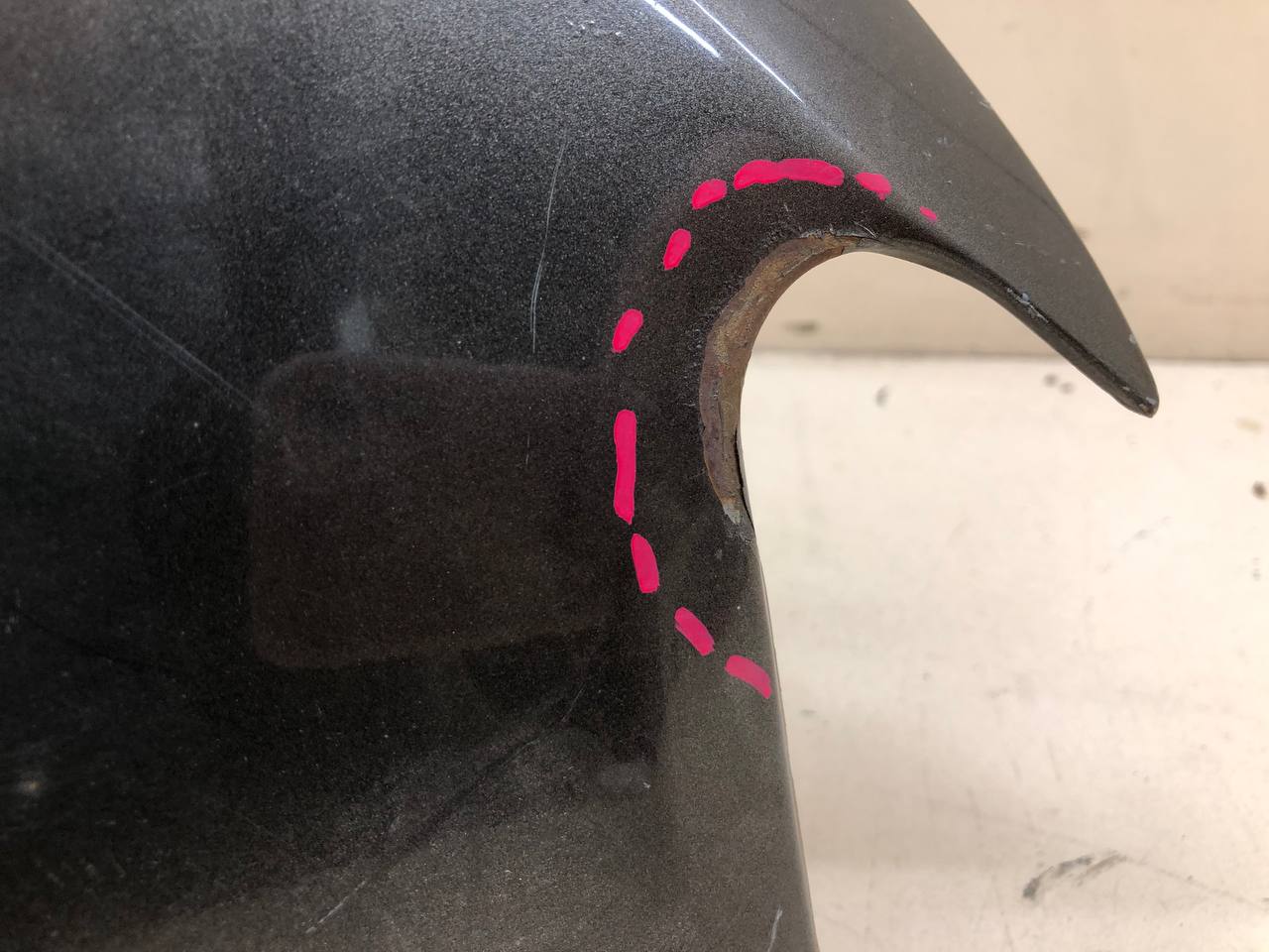 Крыло переднее правое Kia Cerato (TD) 2009-2013