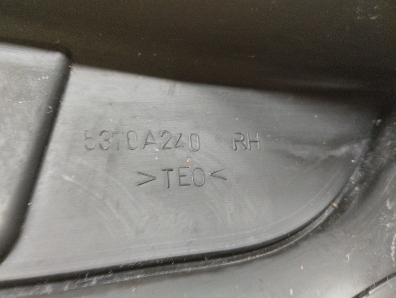 Брызговик задний правый Mitsubishi Lancer X (CX, CY)  2007>