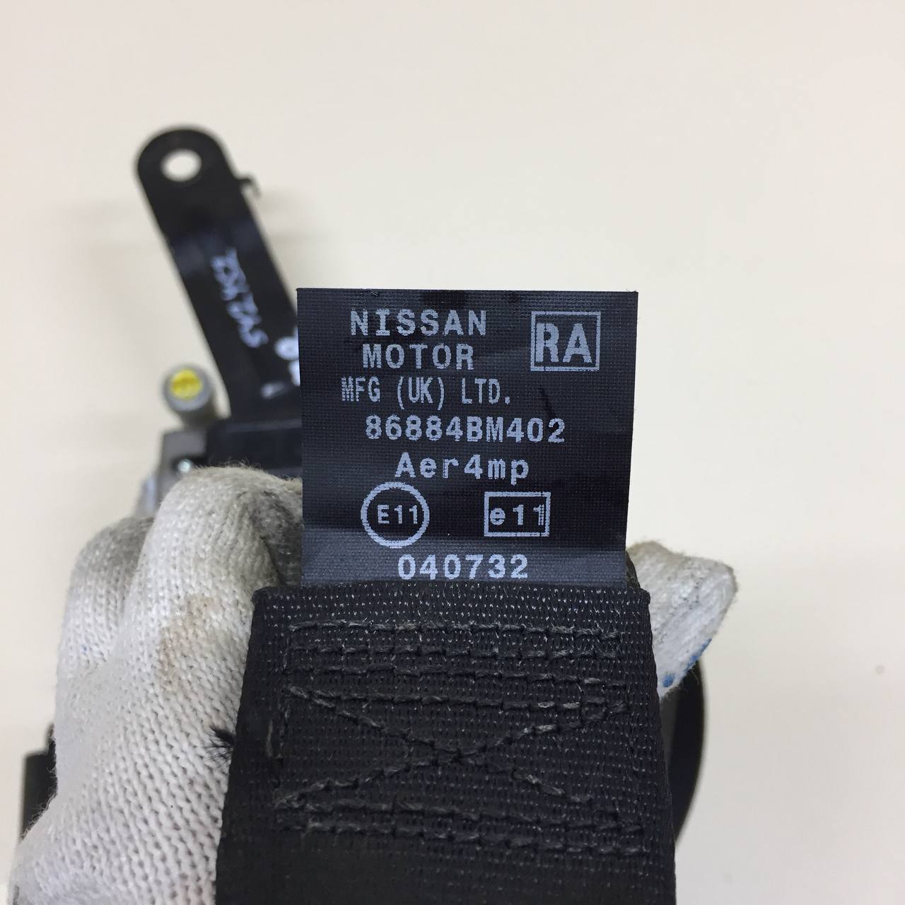 Ремень безопасности с пиропатроном Nissan Almera (N16) 2000-2006