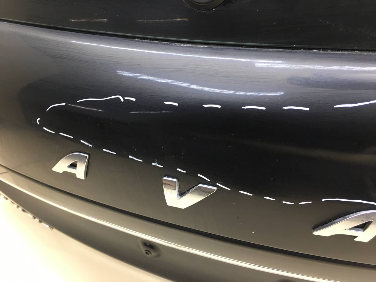 Дверь багажника со стеклом Haval H6 2014-2020