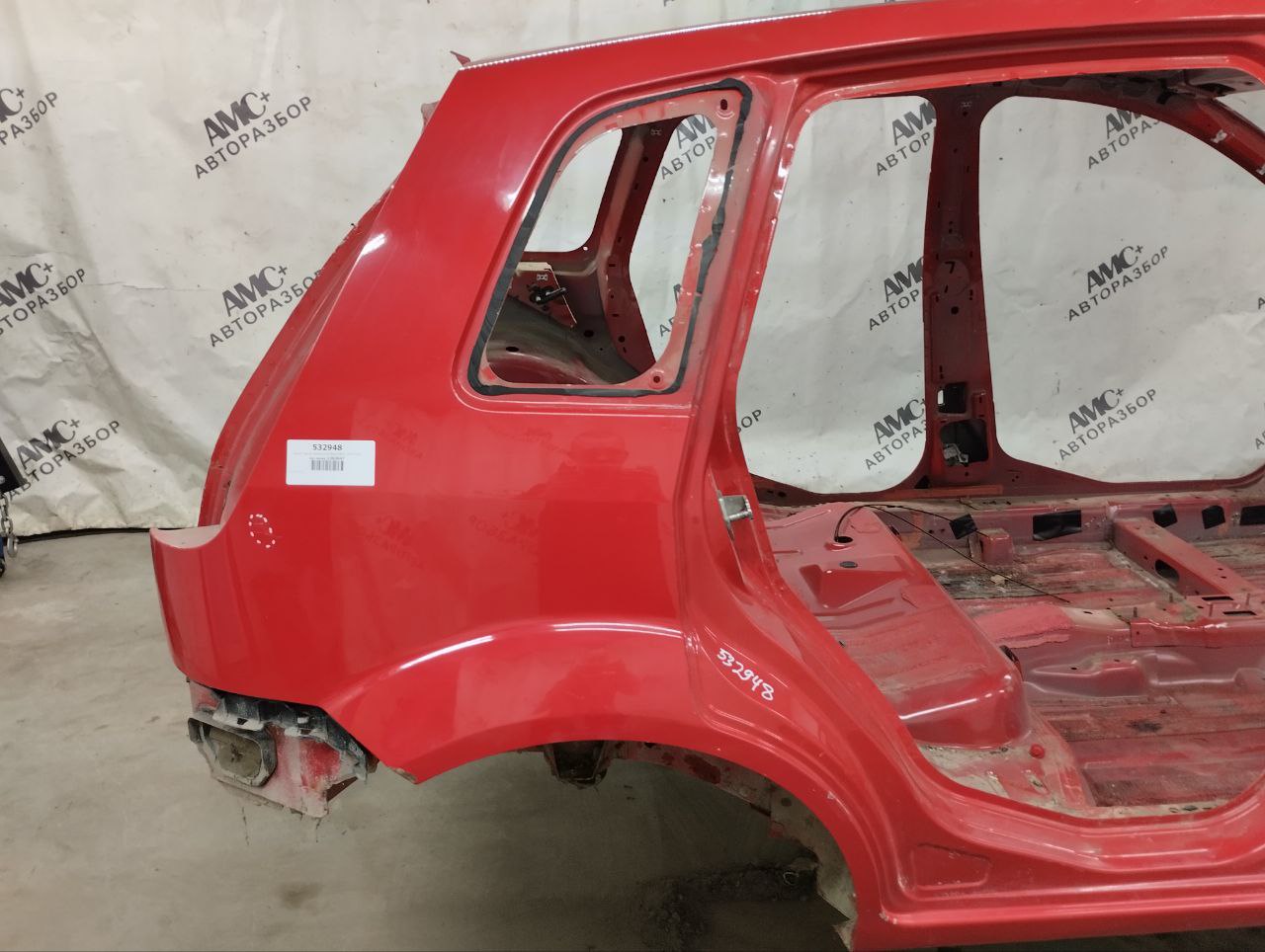 Крыло заднее правое Ford Fiesta (MK5) 2002-2008