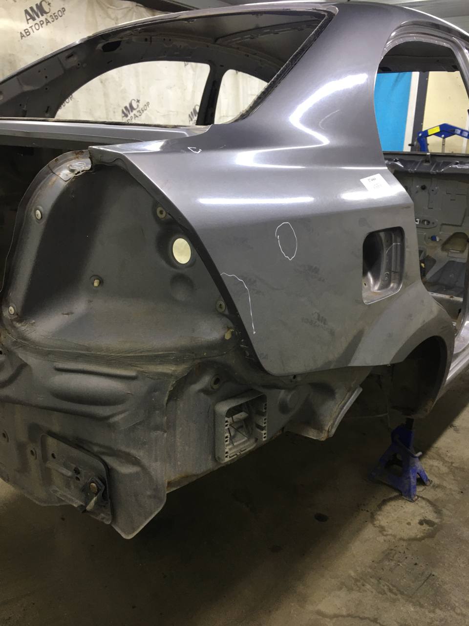 Крыло заднее правое Chevrolet Aveo T250 2005-2011 Крыло заднее правое Chevrolet Aveo T250 2005-2011