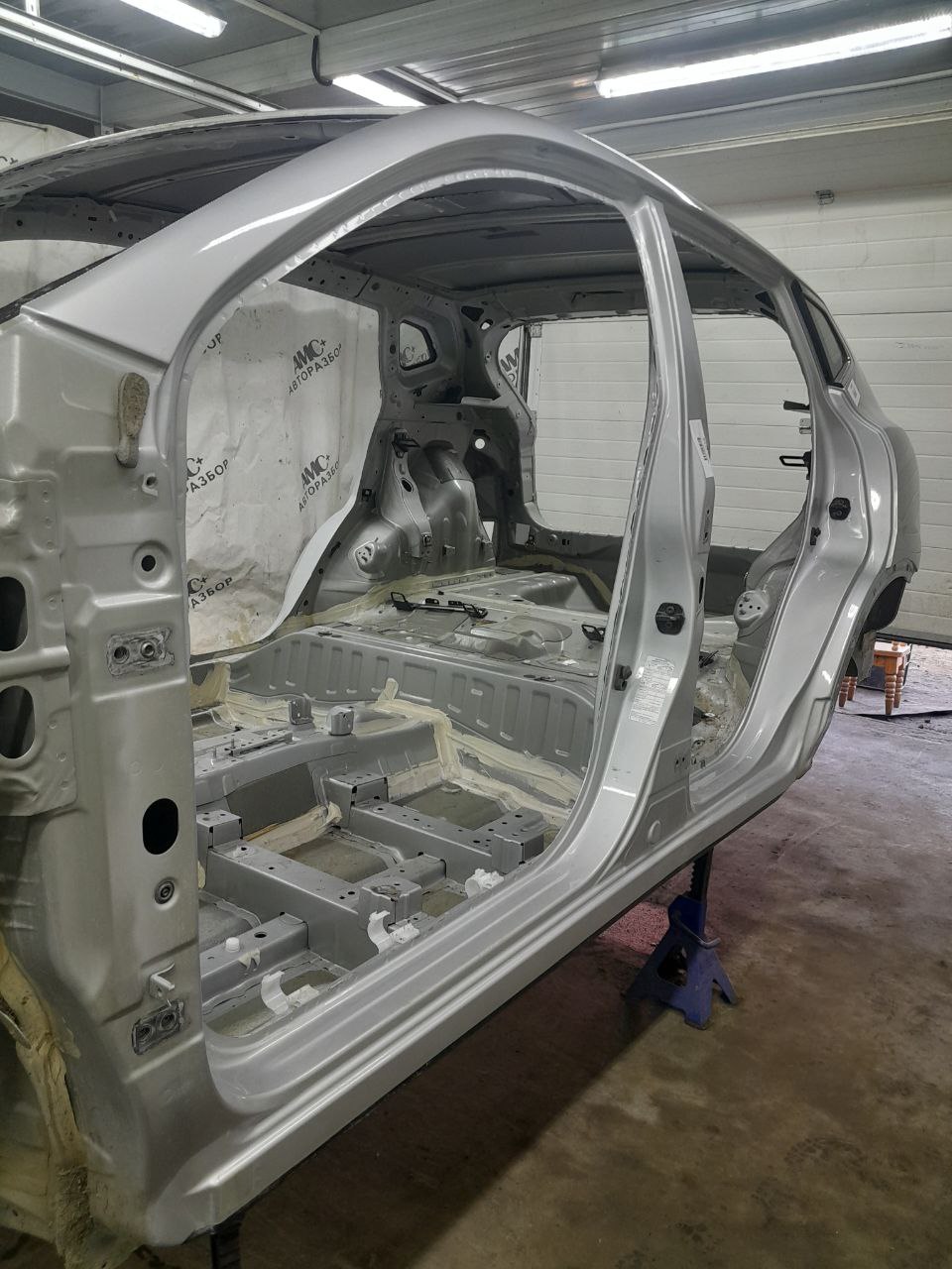 Порог со стойкой левый Nissan Qashqai (J11) 2014>