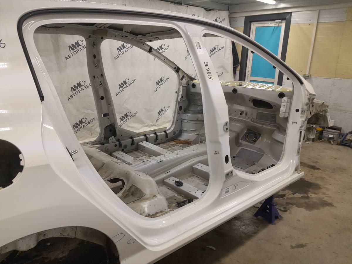 Порог со стойкой правый Peugeot 308 2007>