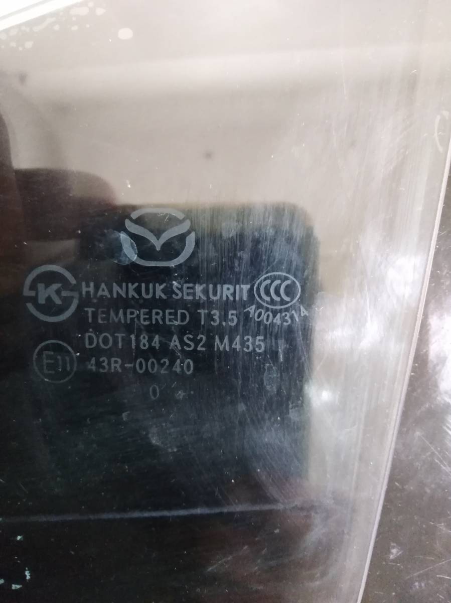 Стекло двери задней левой Mazda Mazda 3 (BL) 2009-2013