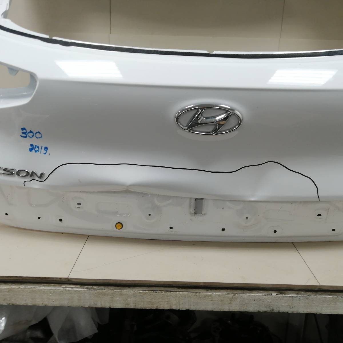 Дверь багажника Hyundai Tucson (TL) 2015-2021