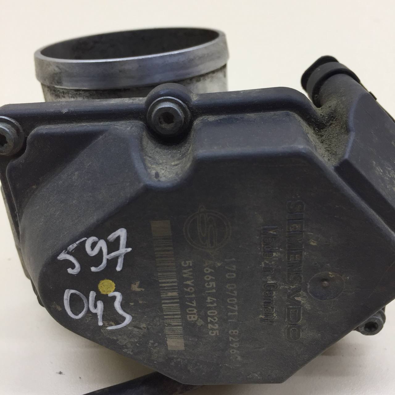 Заслонка дроссельная электрическая SsangYong Actyon 2005-2012