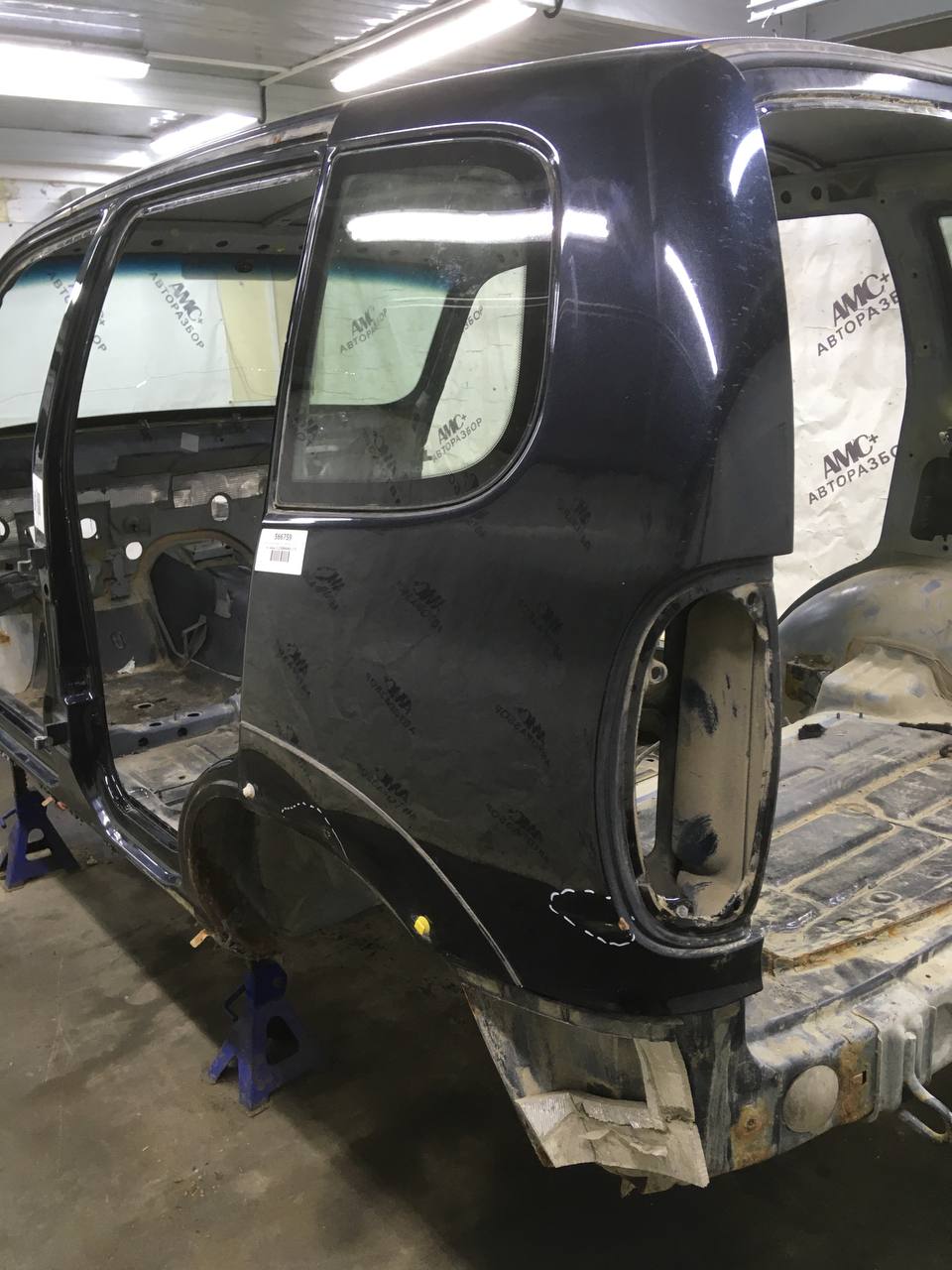 Крыло заднее левое Chevrolet Niva 2009-2020