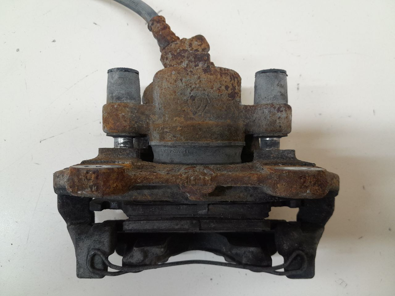 Суппорт передний левый Renault Logan (2) 2014>