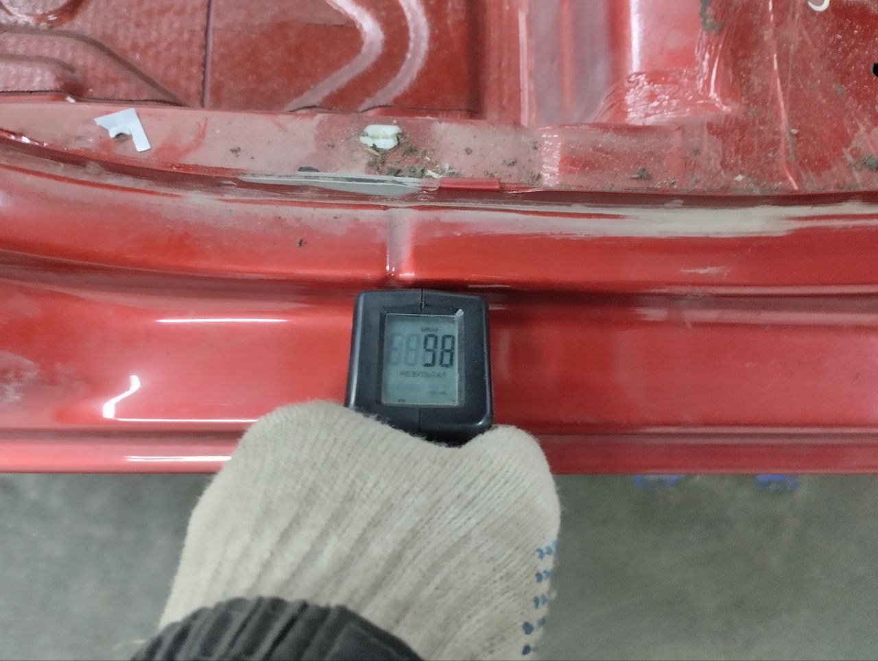 Порог со стойкой левый Lada Vesta 2015>