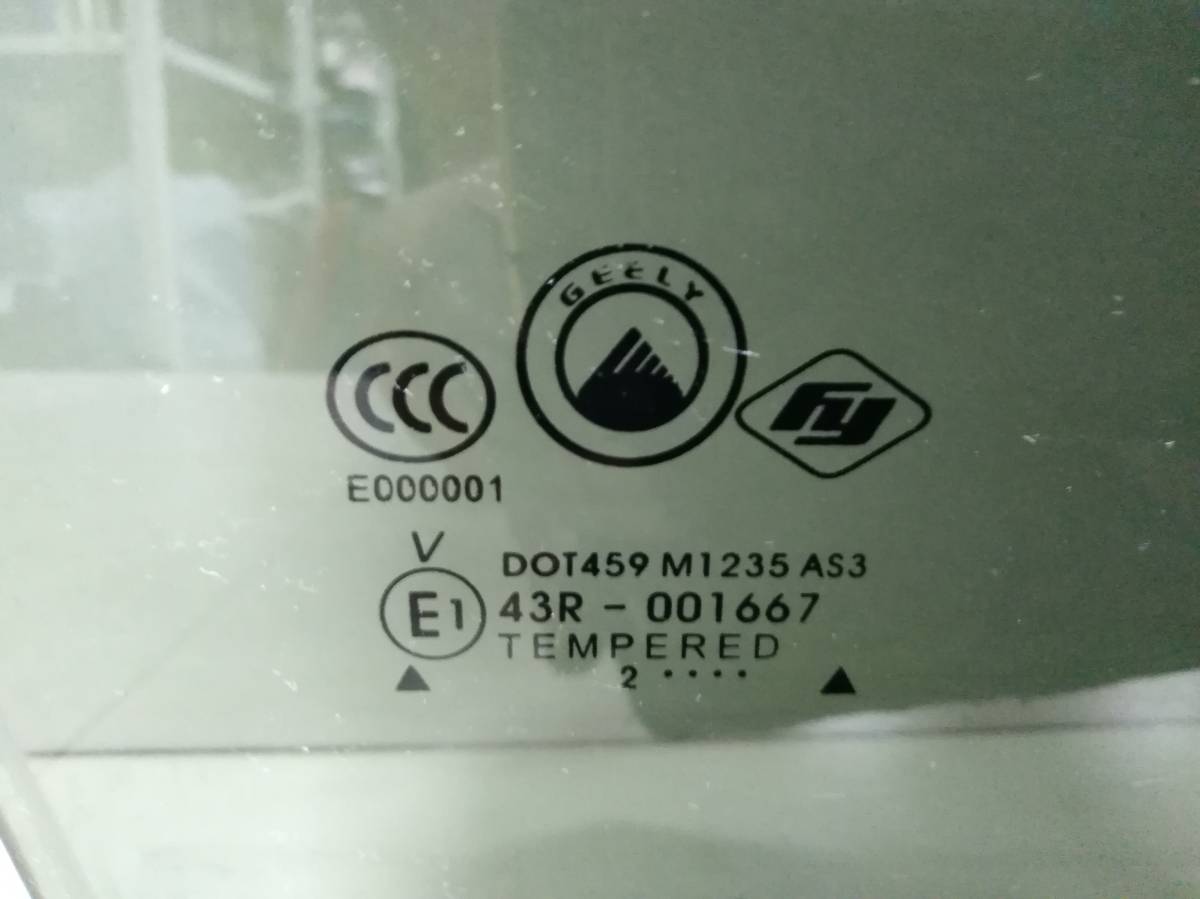Стекло двери задней правой Geely MK Cross 2011>