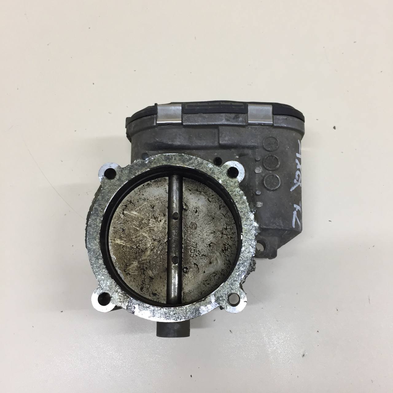 Заслонка дроссельная электрическая Audi Q7 (4L) 2005-2015