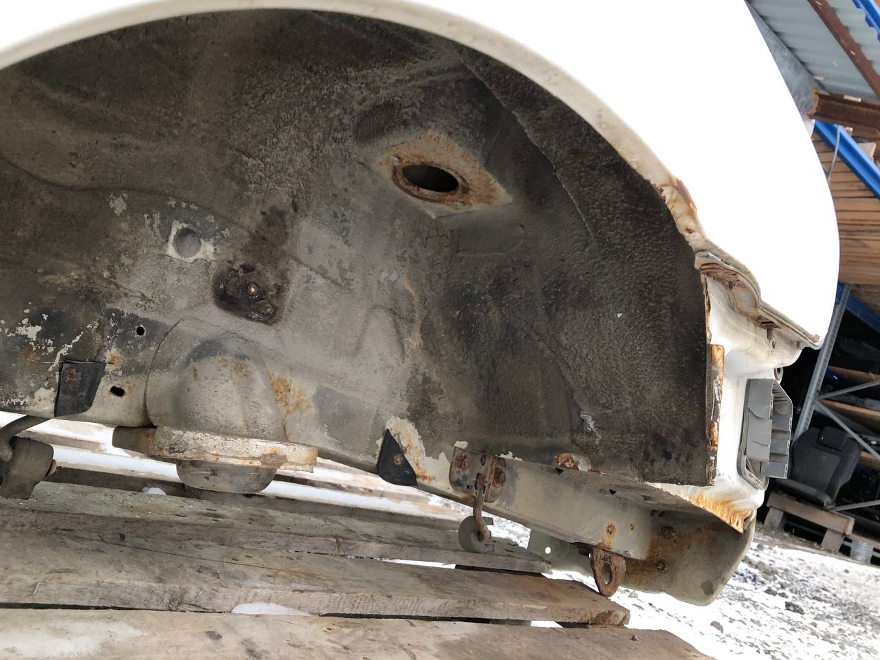 Крыло заднее левое Chevrolet Aveo T250 2005-2011
